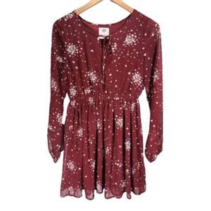 Wild Blue X Sadie Robertson Heart Print Dress - Women's Small